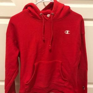 red champion sweatshirt